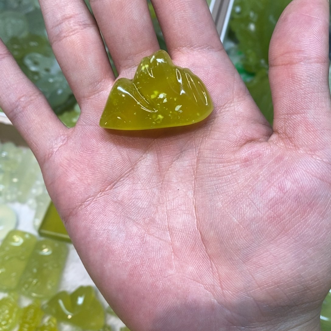 岫玉未镶嵌吊坠(不含链)