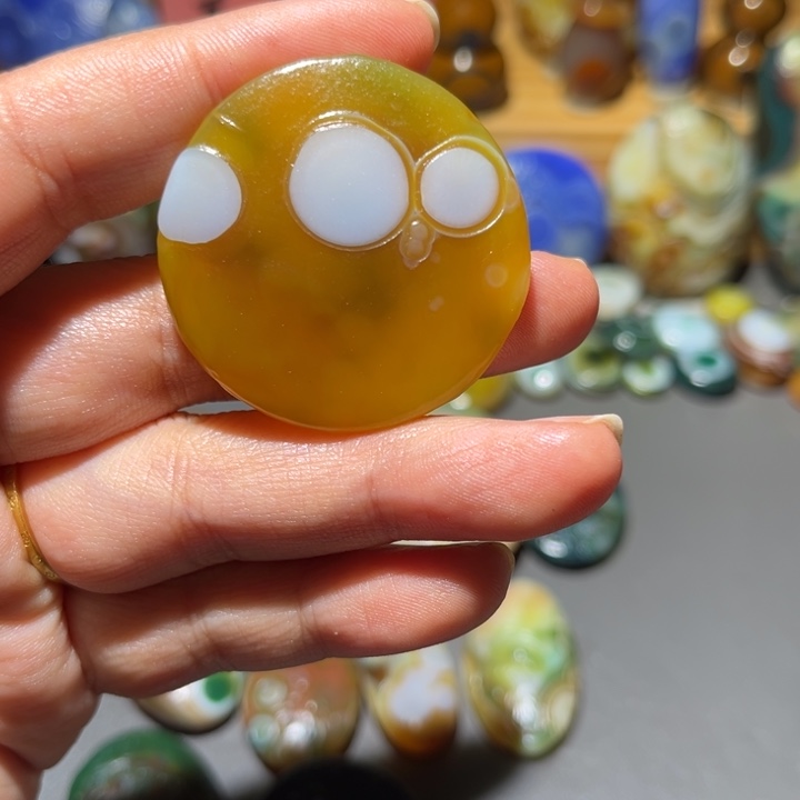 玛瑙/玉髓未镶嵌颈饰