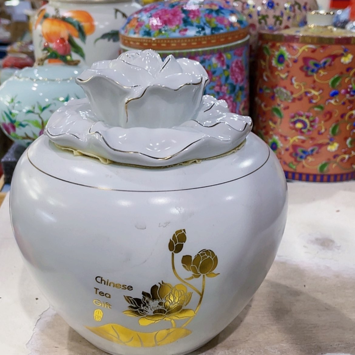 【闪购商品】罐陶瓷茶叶罐密封罐