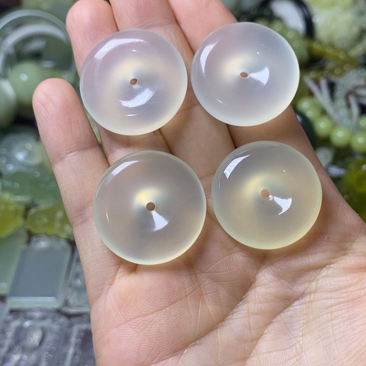 岫玉岫玉颈饰未镶嵌邱*