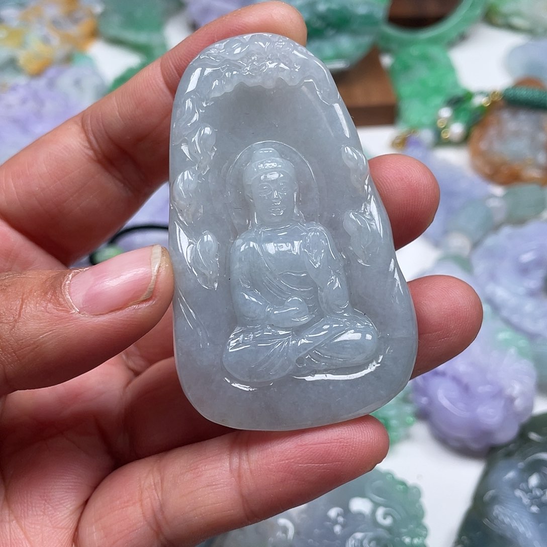 颈饰未镶嵌翡翠翡玉缘翡翠