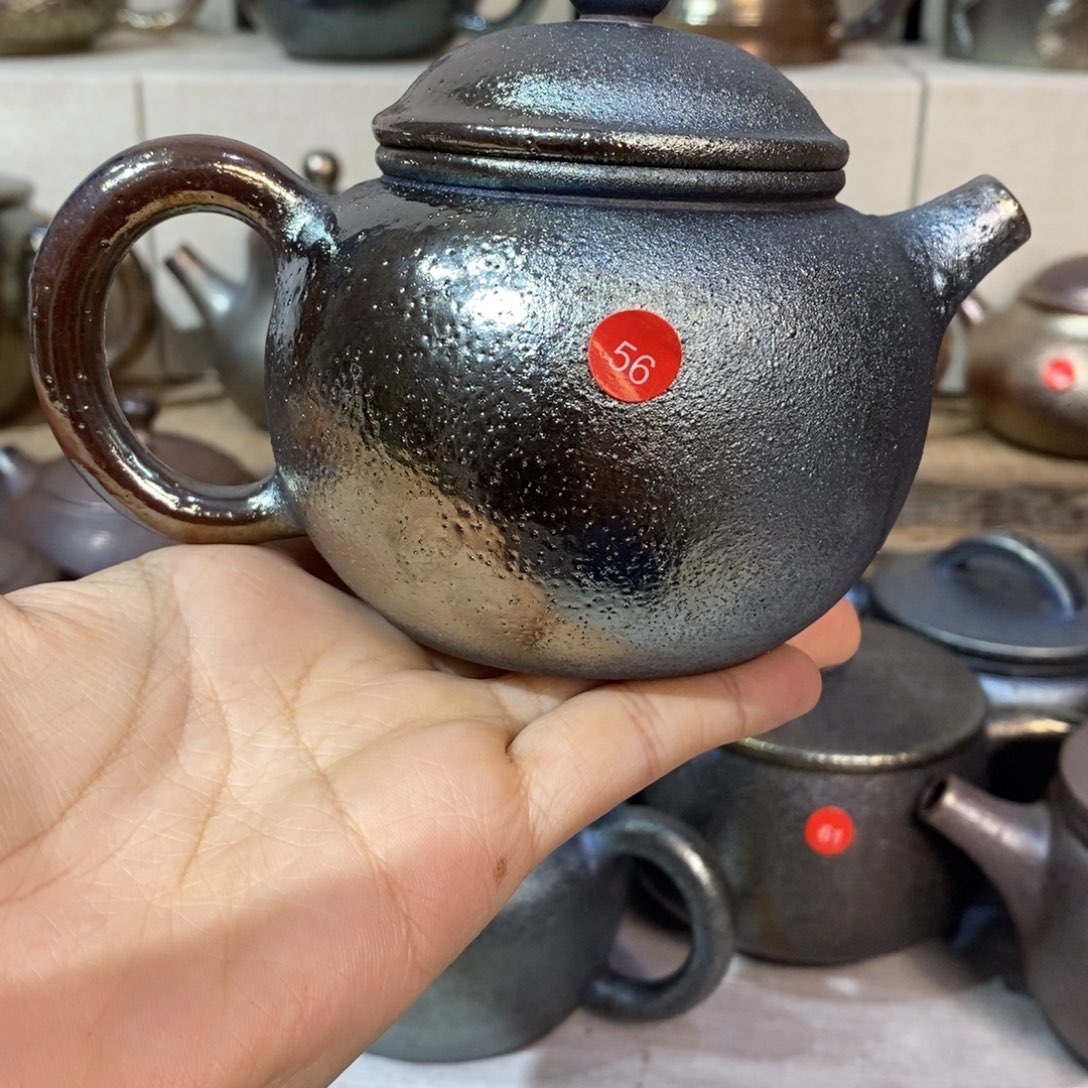 云南建水紫陶柴烧微瑕特价壶