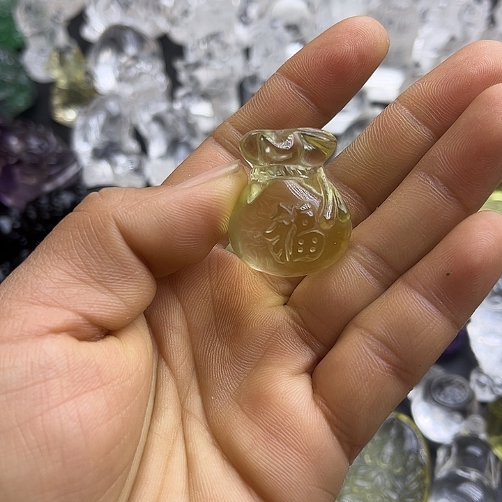 水晶摆件未镶嵌吊坠