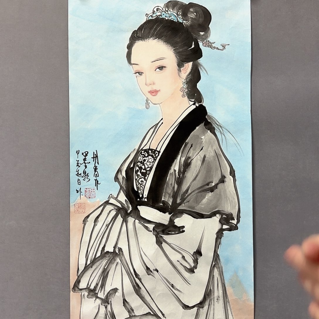 国画国画纯手绘作品请放心去藏