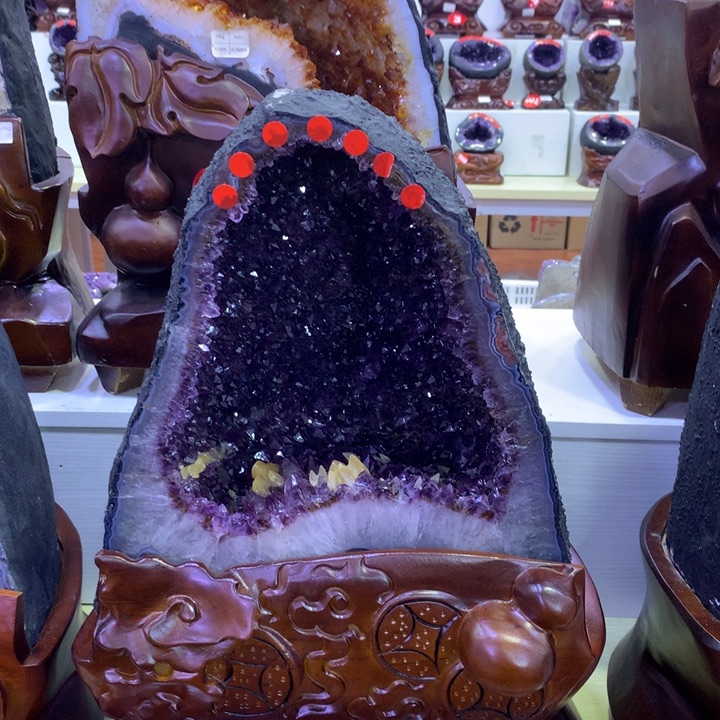 紫晶大型摆件（非配饰）未镶嵌