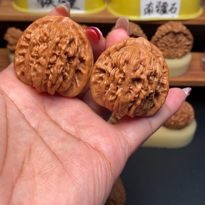 吊坠文玩核桃41全品四座楼