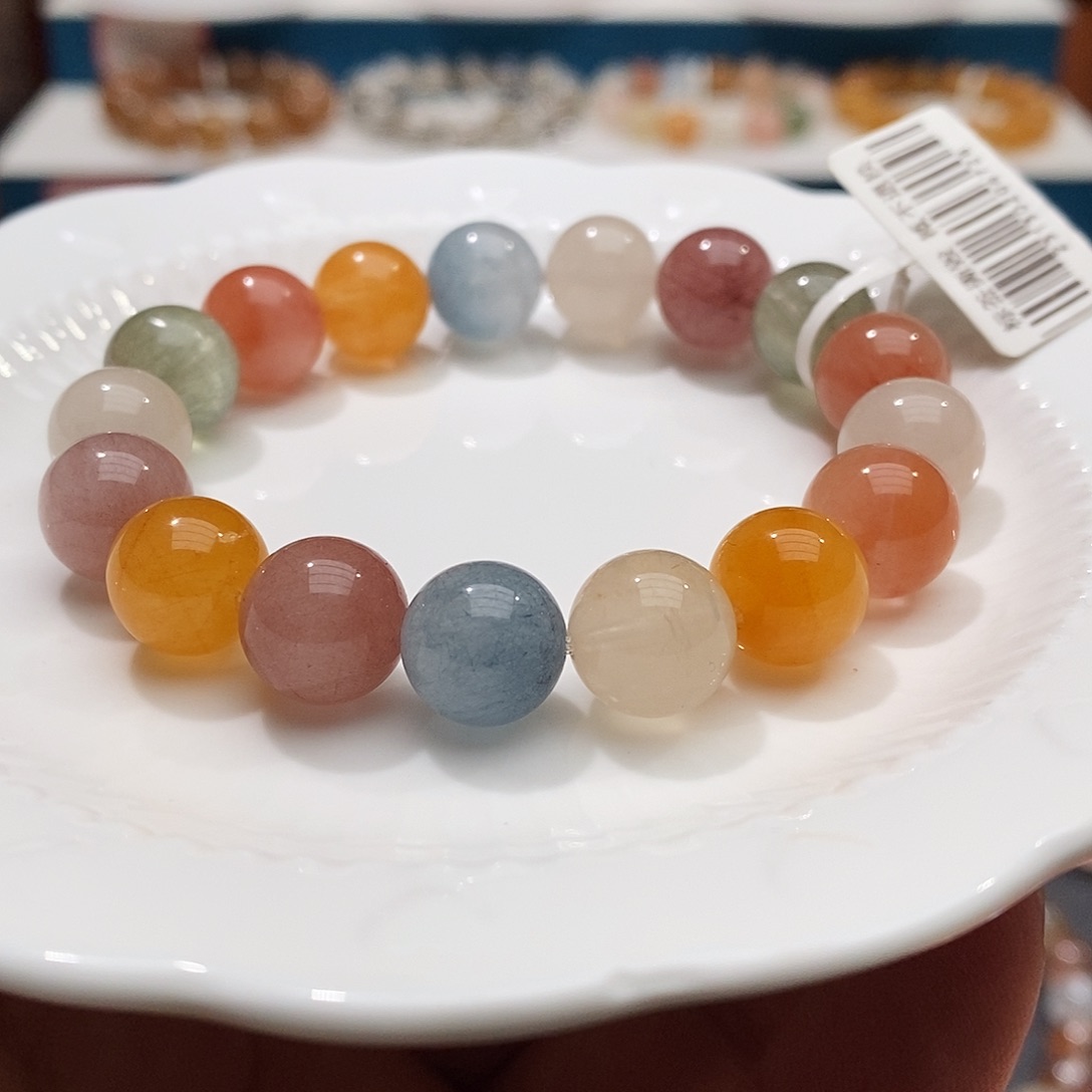 未镶嵌水晶手链水晶