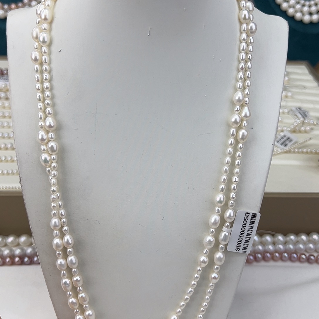 淡水珍珠颈饰未镶嵌➕120长设计