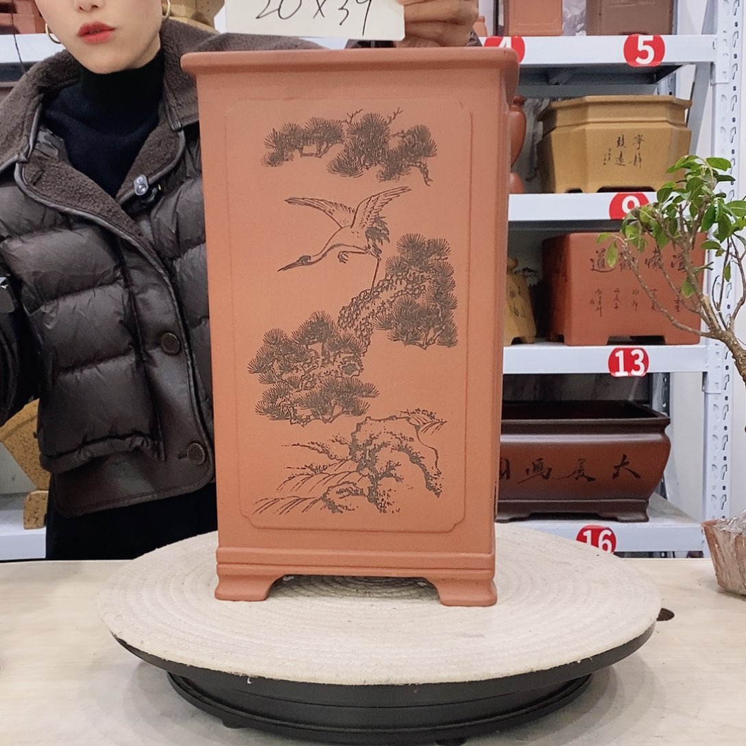 紫砂花盆紫砂花盆