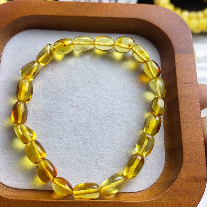 蜜蜡裸石未镶嵌尺寸7，5.9g