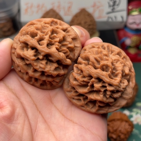 【闪购商品】把件文玩核桃43全品秦闷