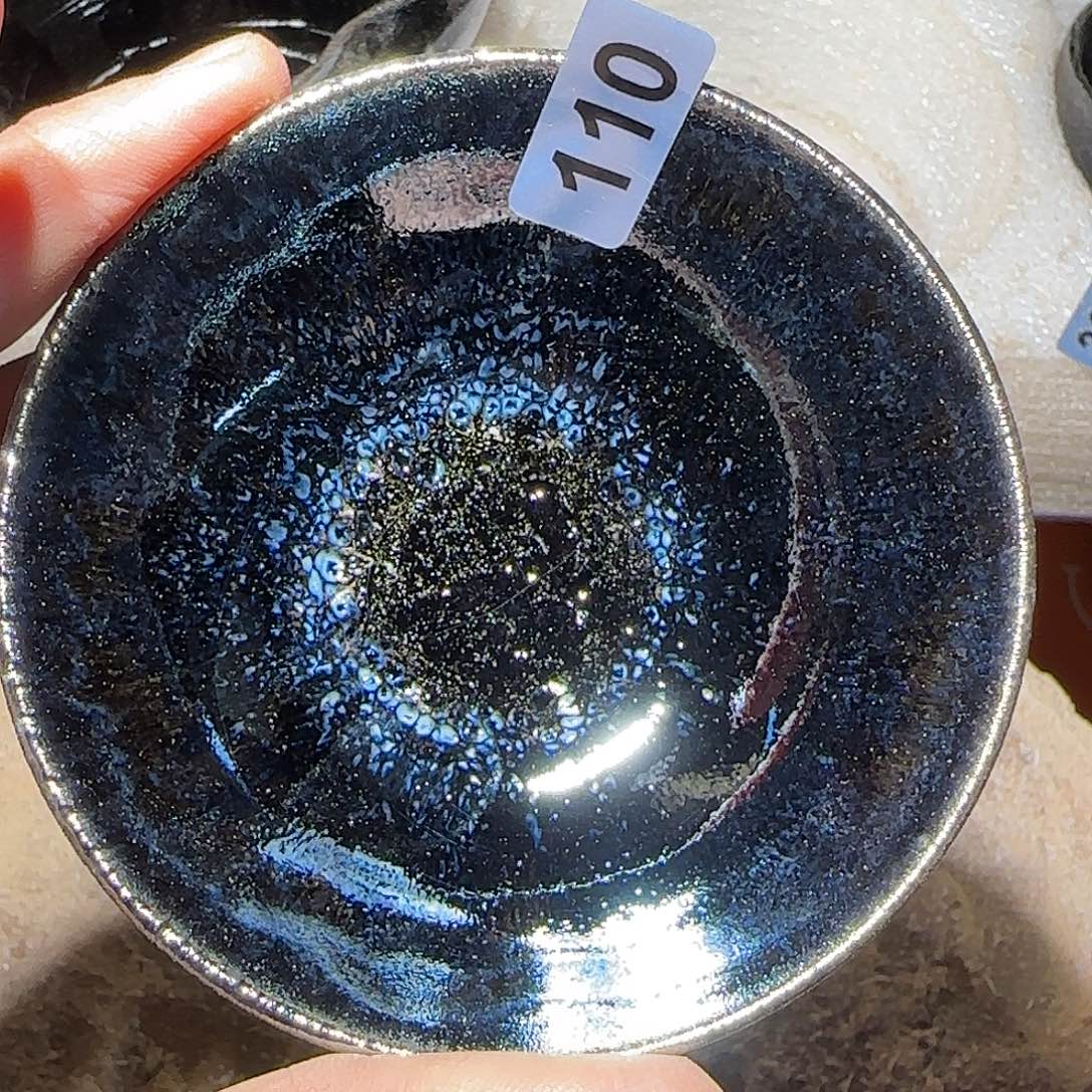 茶盏琢泥窑柴烧开窑