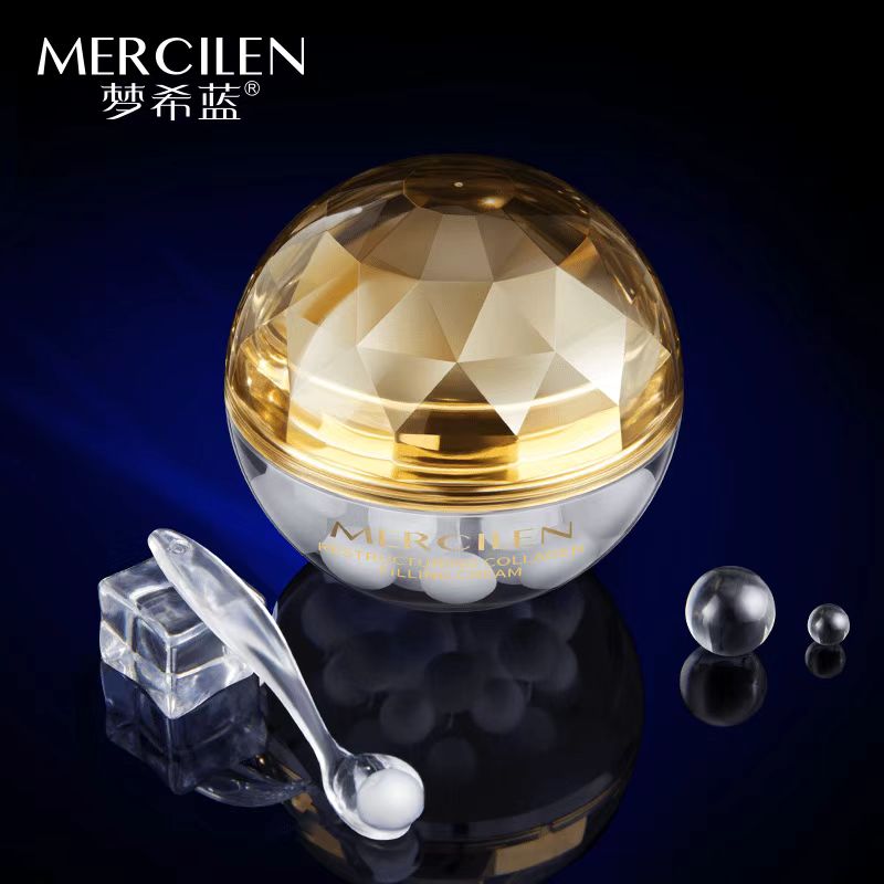 【官方旗靓】梦希蓝重组霜时光霜胶原蛋白保湿填充霜烟酰胺修护