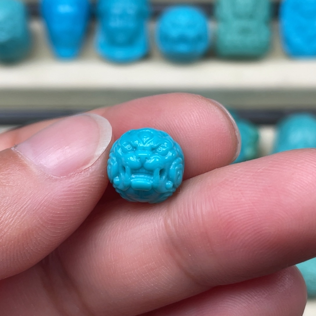 绿松石挂件未镶嵌10mm