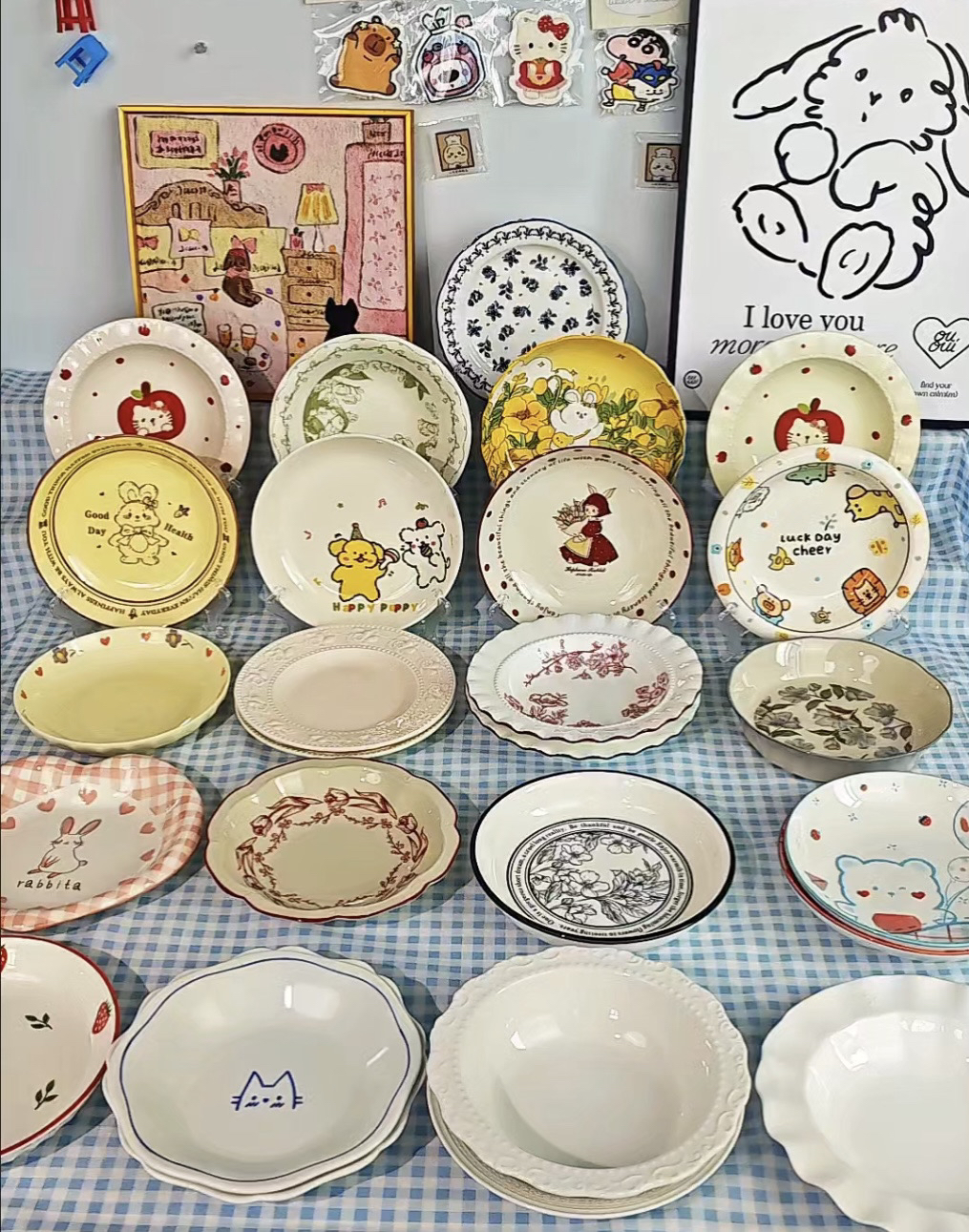 401-600微瑕先在1号链接选款看规则再下单】陶瓷餐盘餐具盲盒盘子