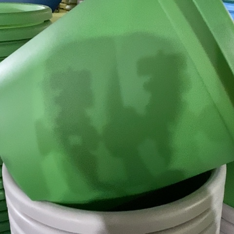 树脂微瑕5#无托草绿6个