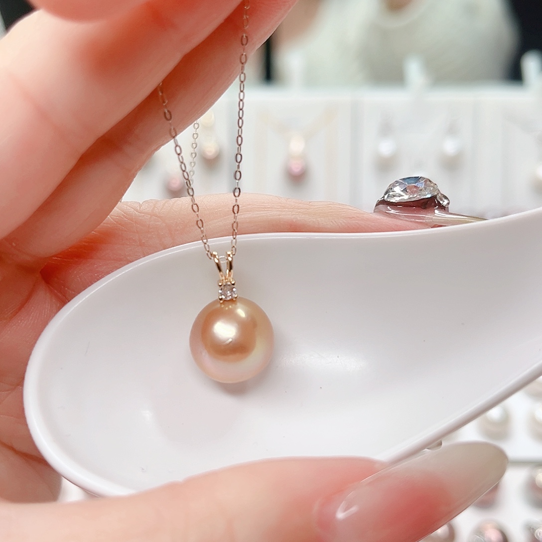 吊坠(赠链)淡水珍珠合金