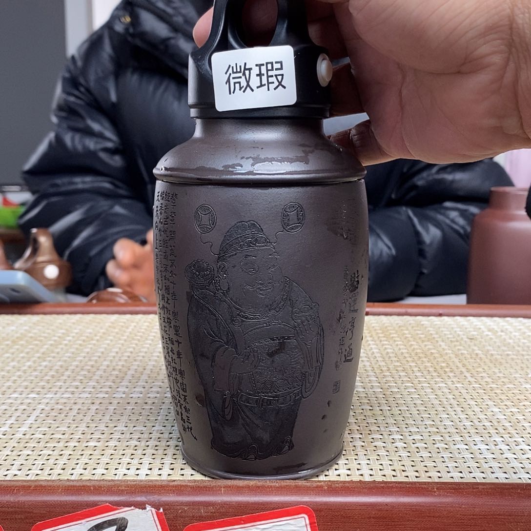 紫砂茶杯宜兴紫砂保温杯