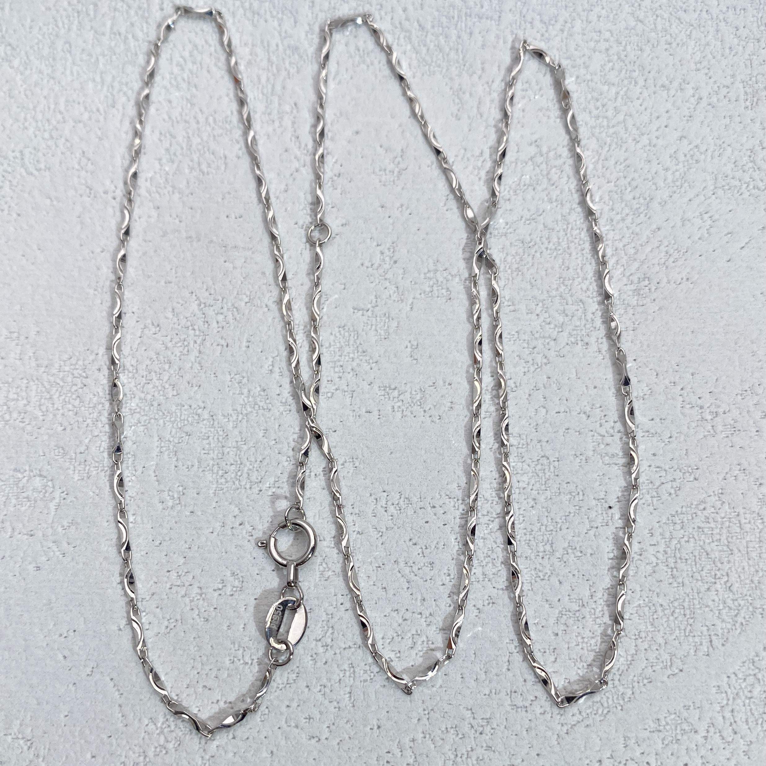 铂金PT950元宝链项链素链时尚百搭气质轻奢简约素款白金项链