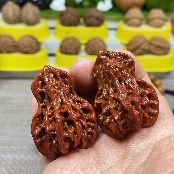 文玩核桃把件葫芦