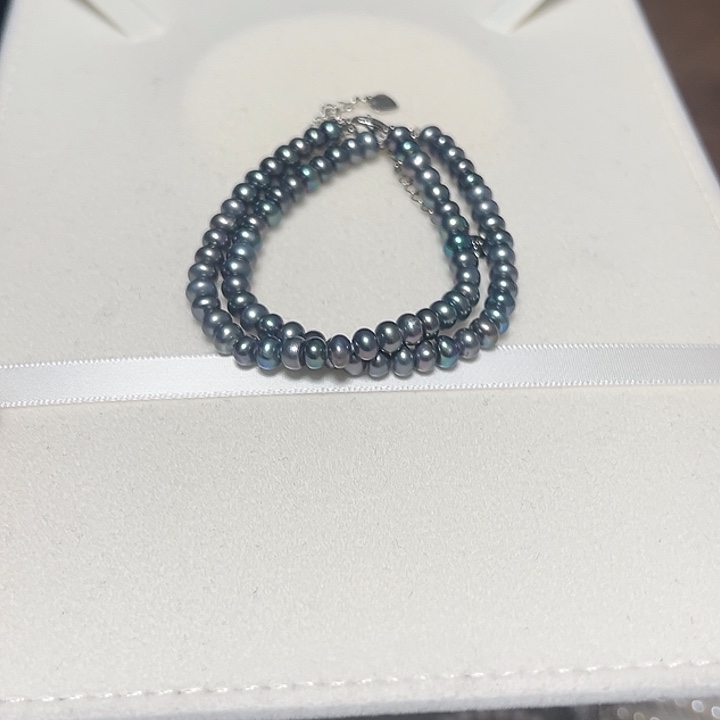 淡水珍珠手绳钛钢
