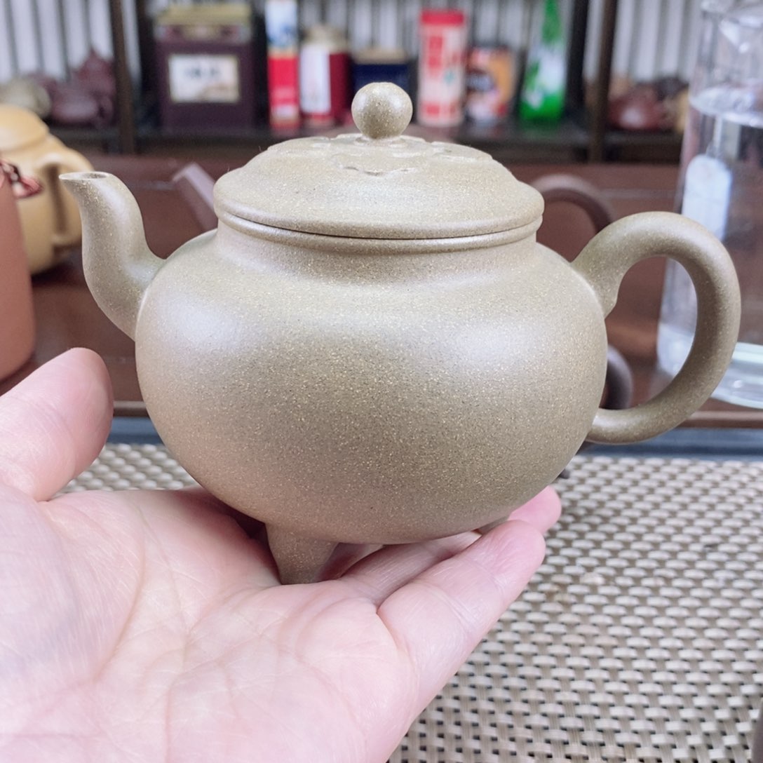 紫砂茶壶宜兴紫砂青段240c c