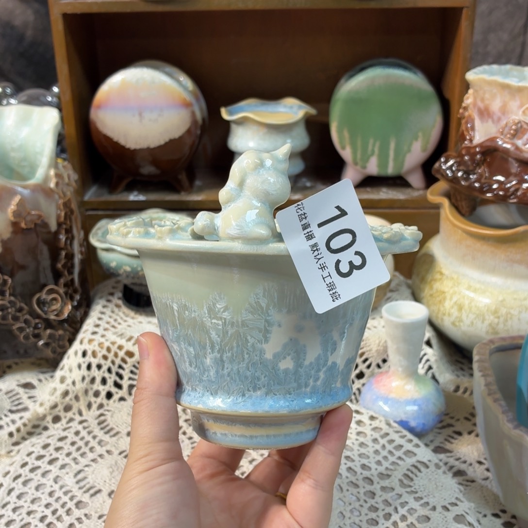 景德镇陶瓷花盆花盆大福利