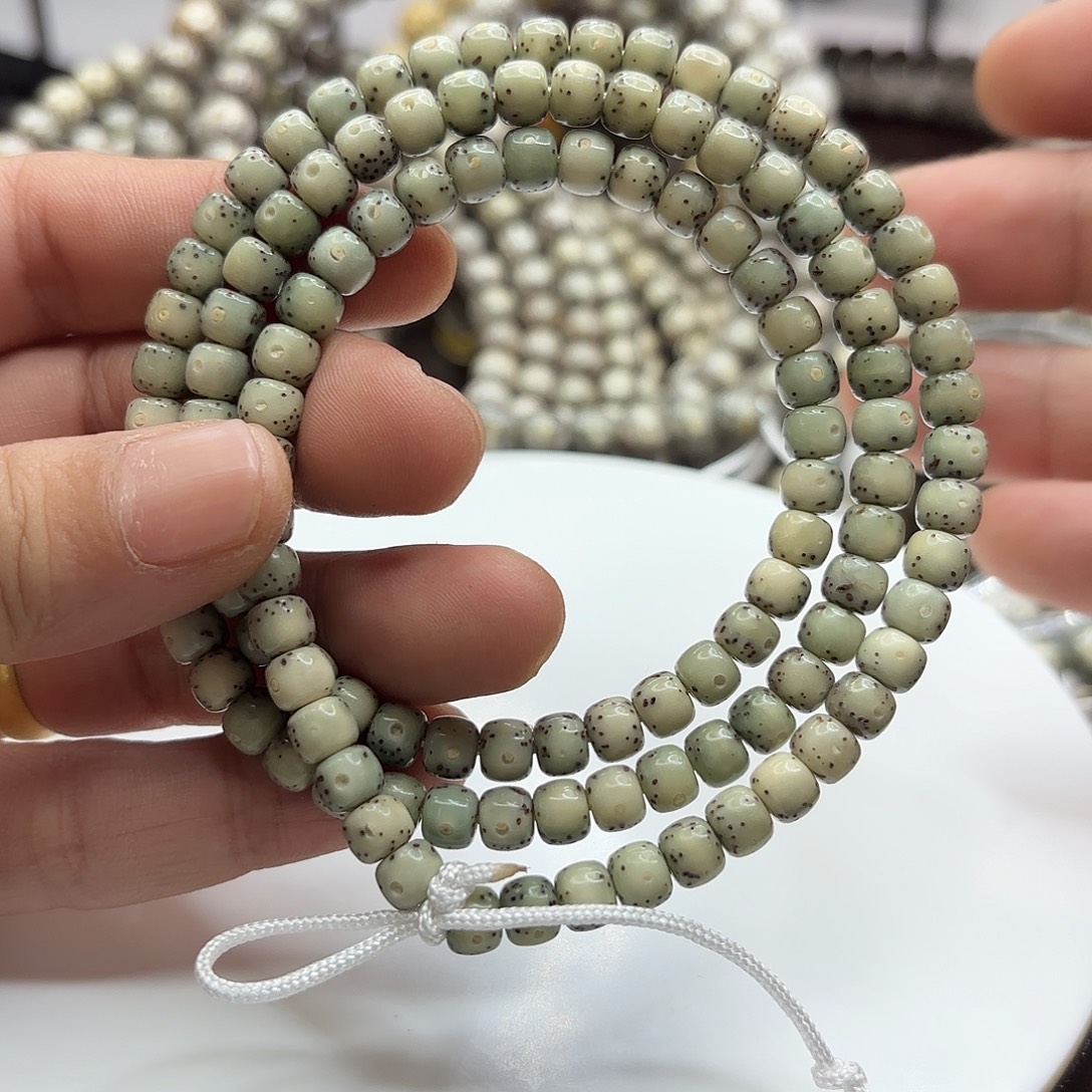 星月菩提手串65桶冰糖大留白