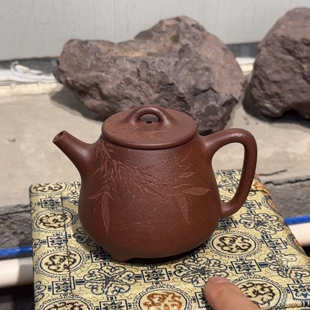 紫砂茶壶原矿原石的制作方法