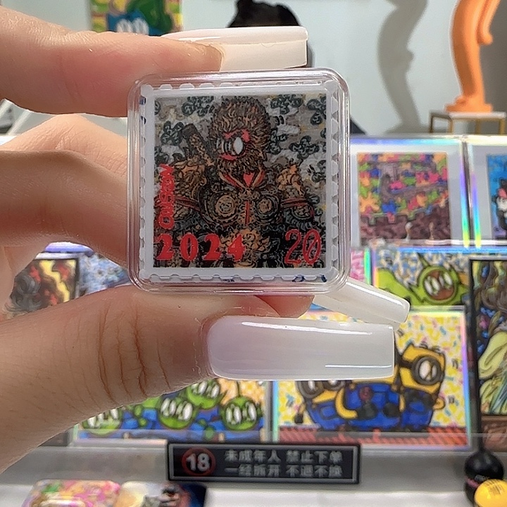 潮流艺术家WAIWAI邮票