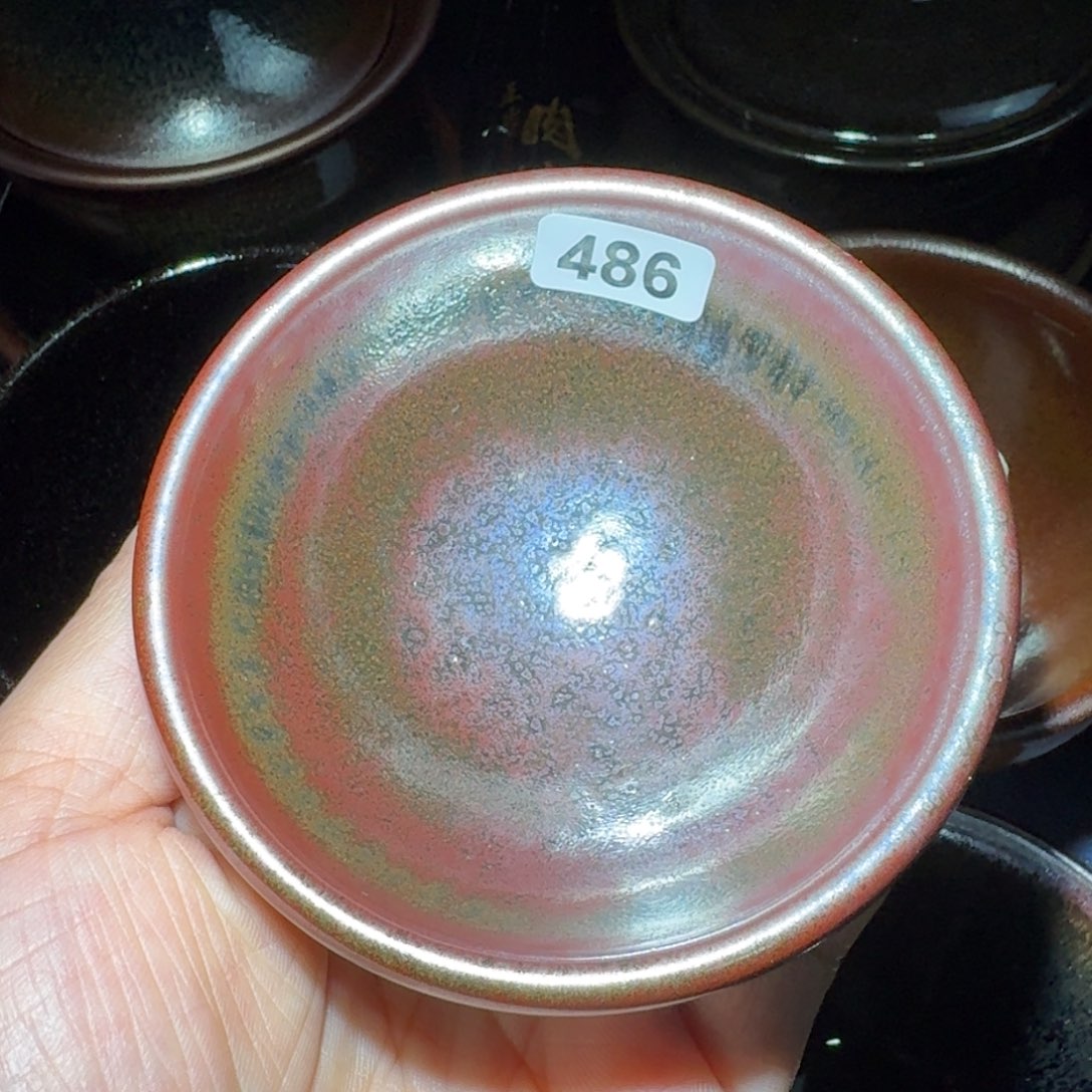 小雨茶盏手工柴烧