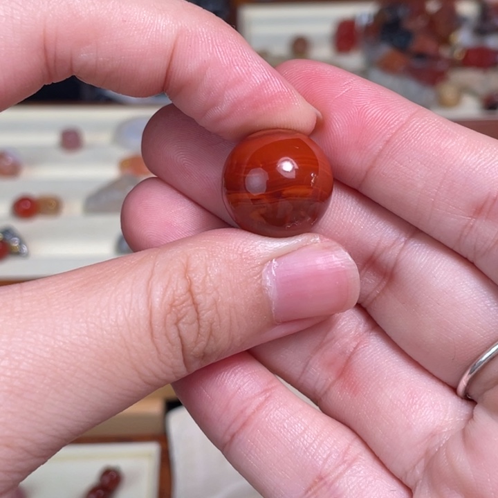 南红玛瑙未镶嵌颈饰12