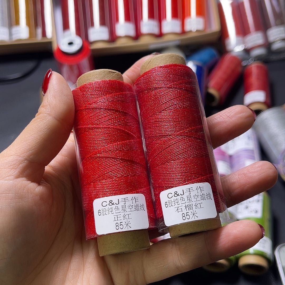 为***力6股星空蜡石榴红➕正红