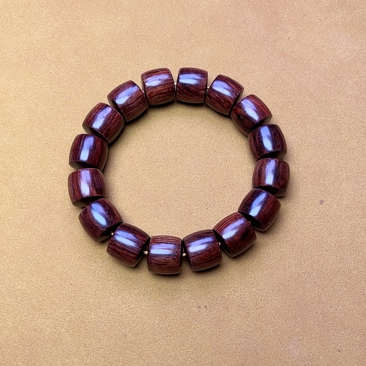 手串/手链黄花梨/降香黄檀13*14直切油梨手串