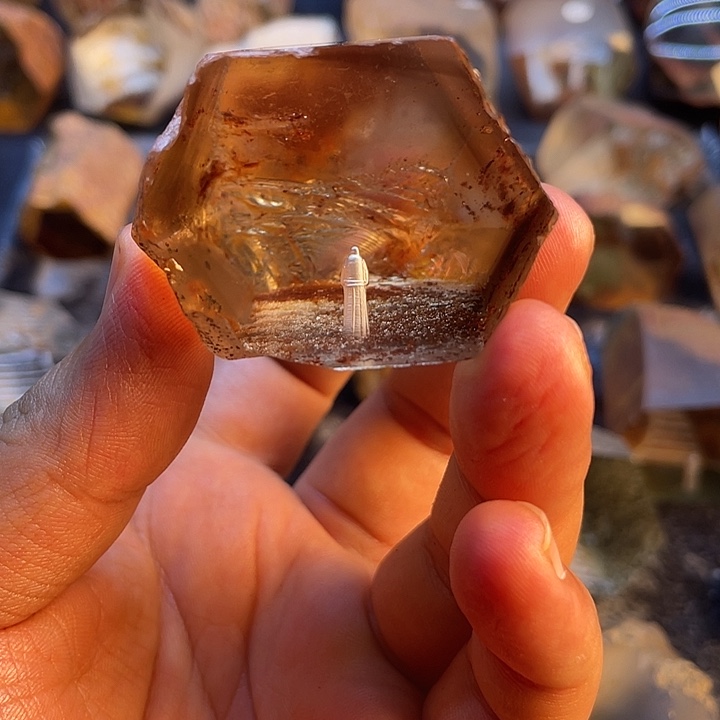 水晶未镶嵌珠宝半成品