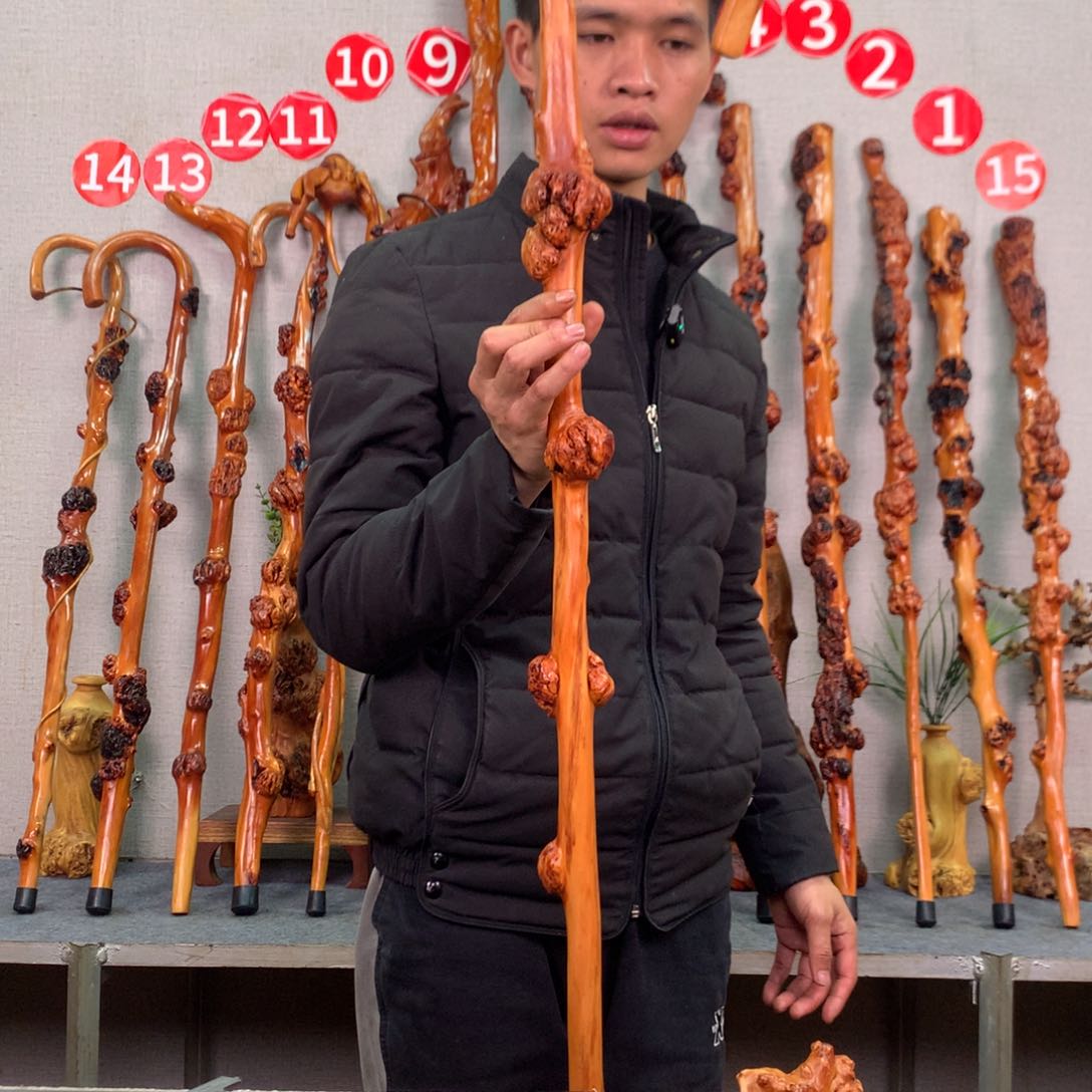 黑果木天然实木带自然纹裂介意勿拍