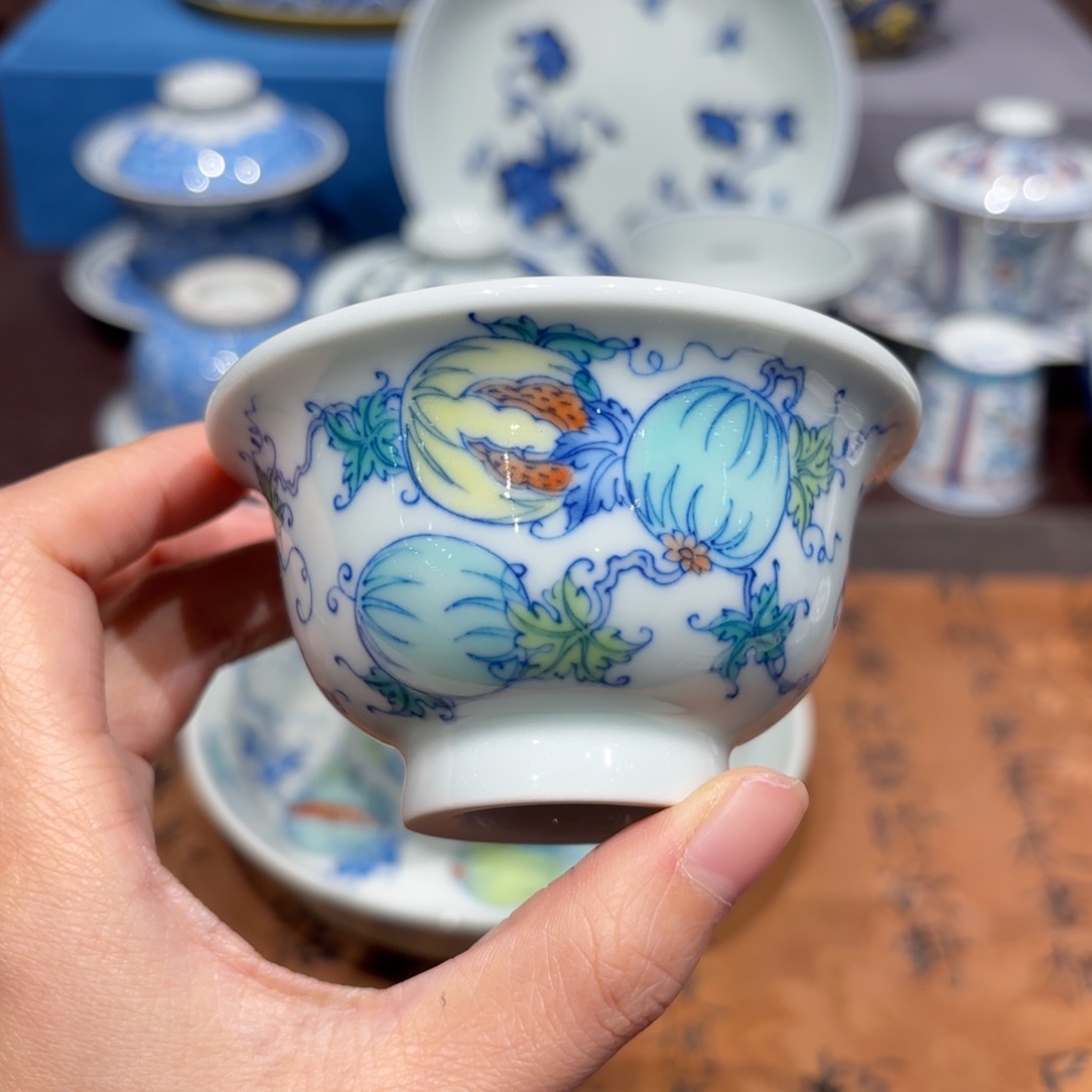 瓷片景德镇纯手工手绘