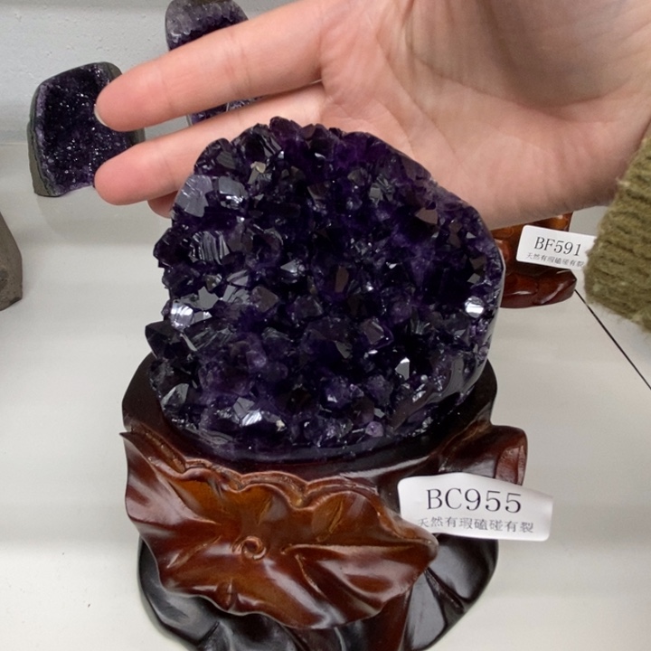 紫晶大型摆件（非配饰）未镶嵌