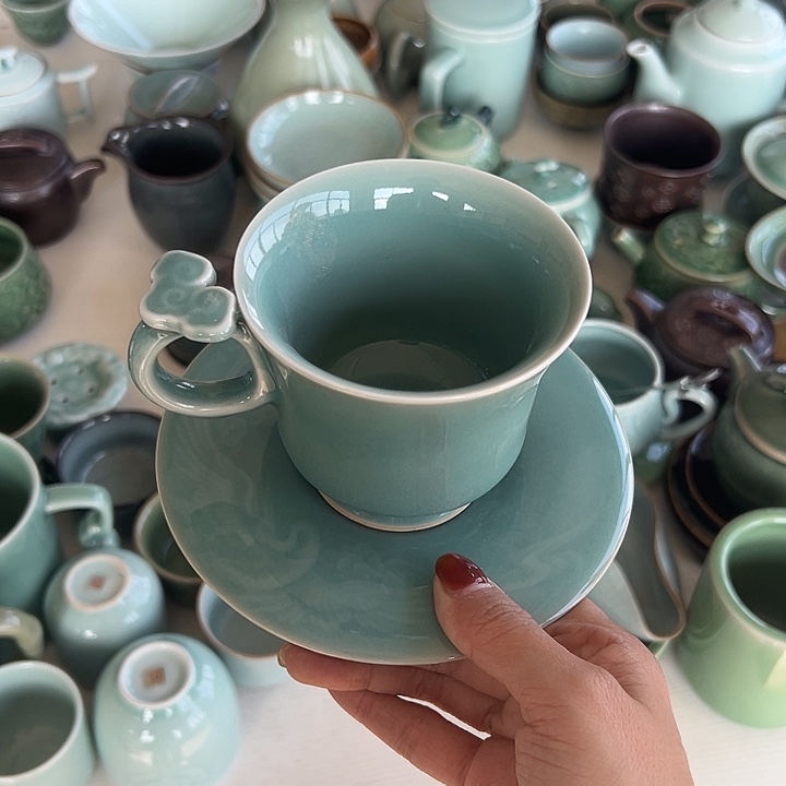 小米茶器龙泉青瓷