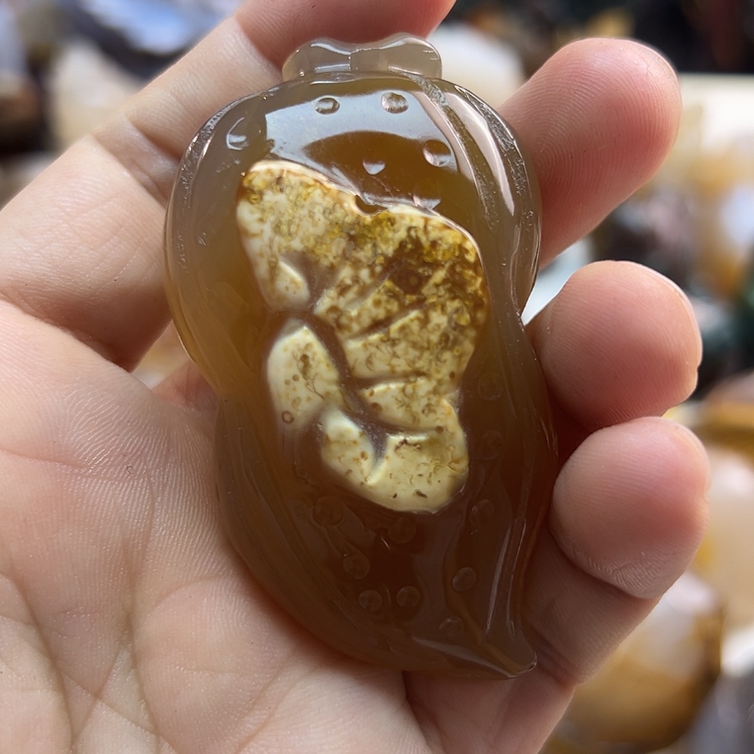 玛瑙/玉髓未镶嵌颈饰