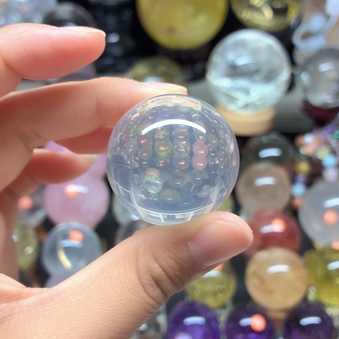 珠宝半成品未镶嵌水晶净体白水晶A974