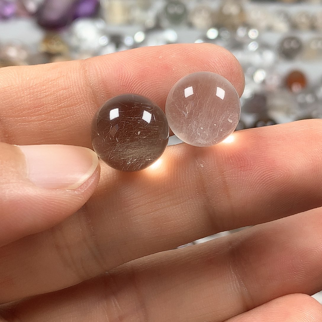 未镶嵌吊坠(不含链)水晶小*珠