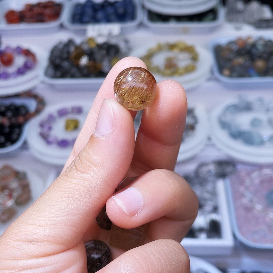 水晶单珠未镶嵌紫晶