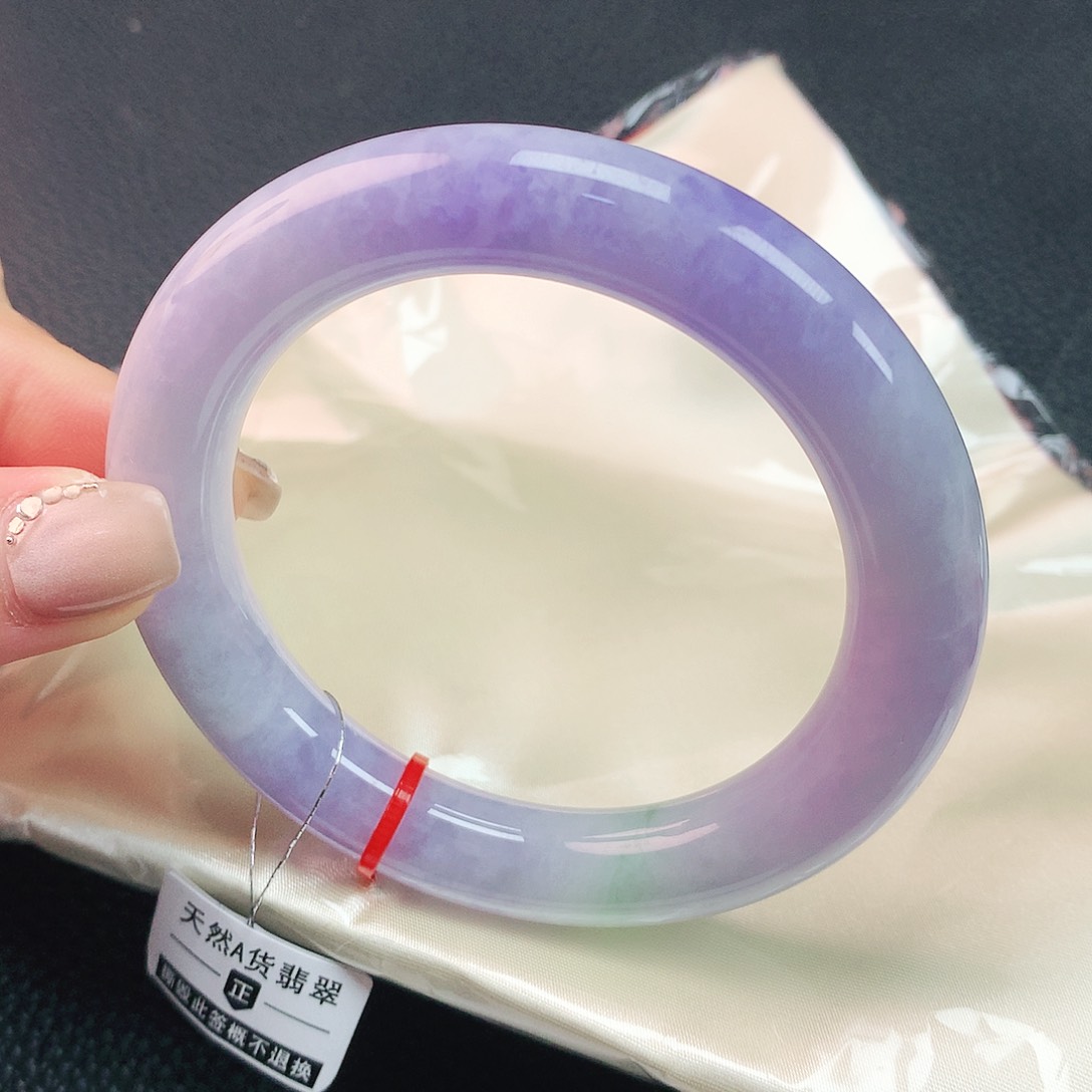 翡翠手镯未镶嵌58胖