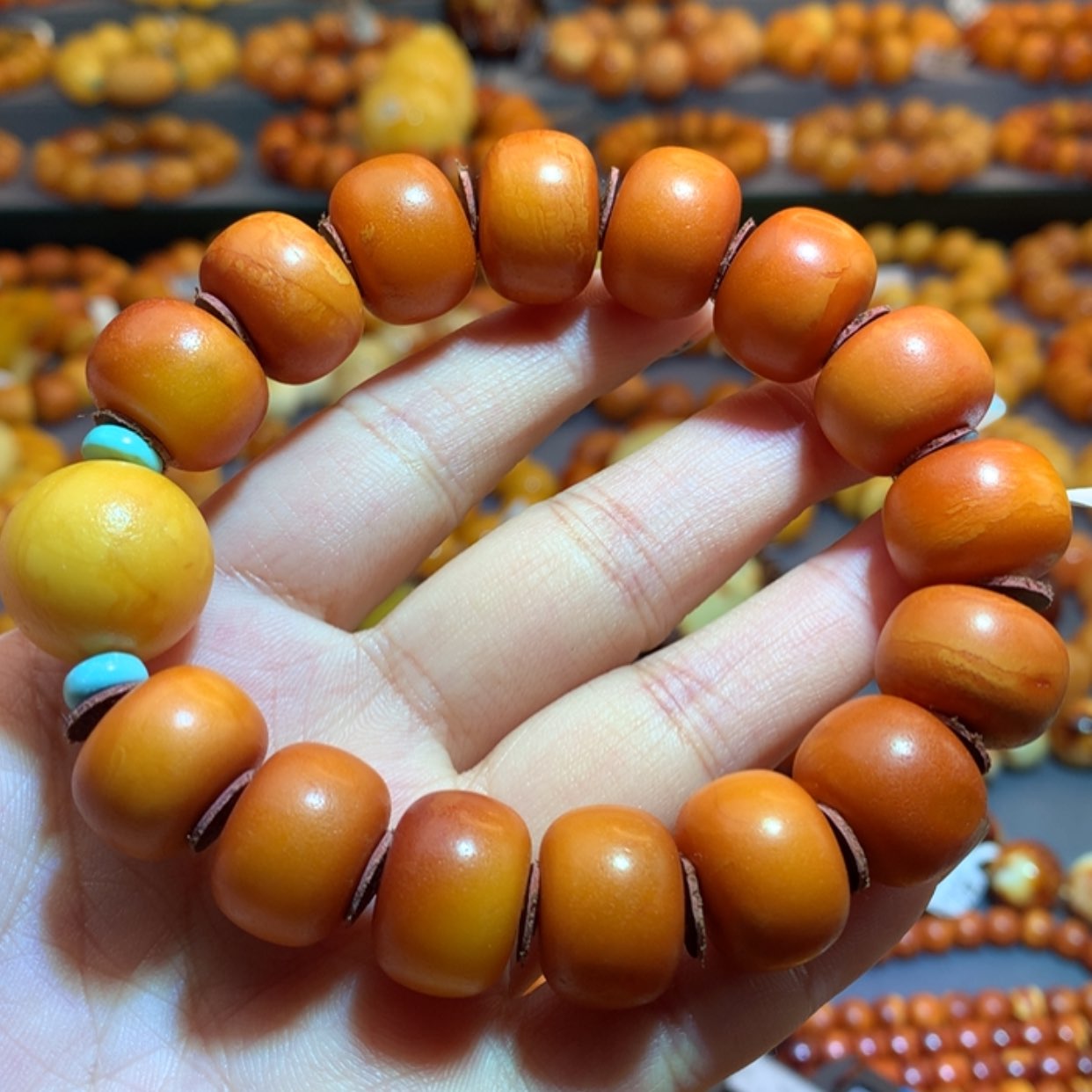 【闪购商品】未镶嵌蜜蜡手串蜜蜡手串