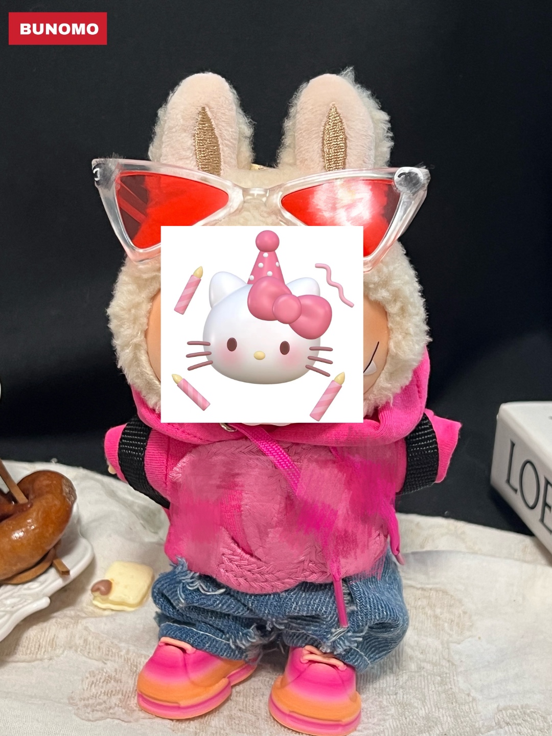 2仅娃衣LBB一代二代三代17cm轻奢大牌风酷帅机车娃衣皮衣着替服装