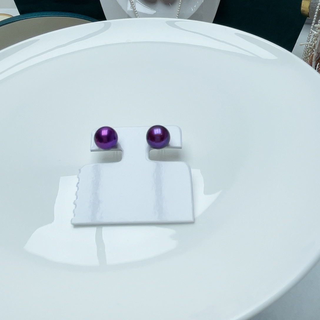 未镶嵌淡水珍珠耳饰