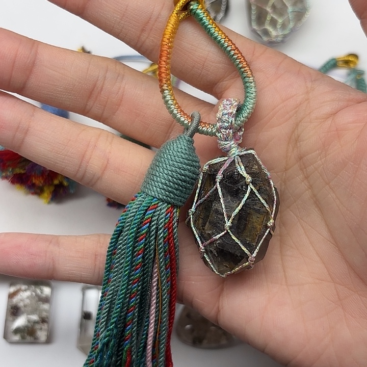 A****颈饰未镶嵌水晶闪灵钻挂件