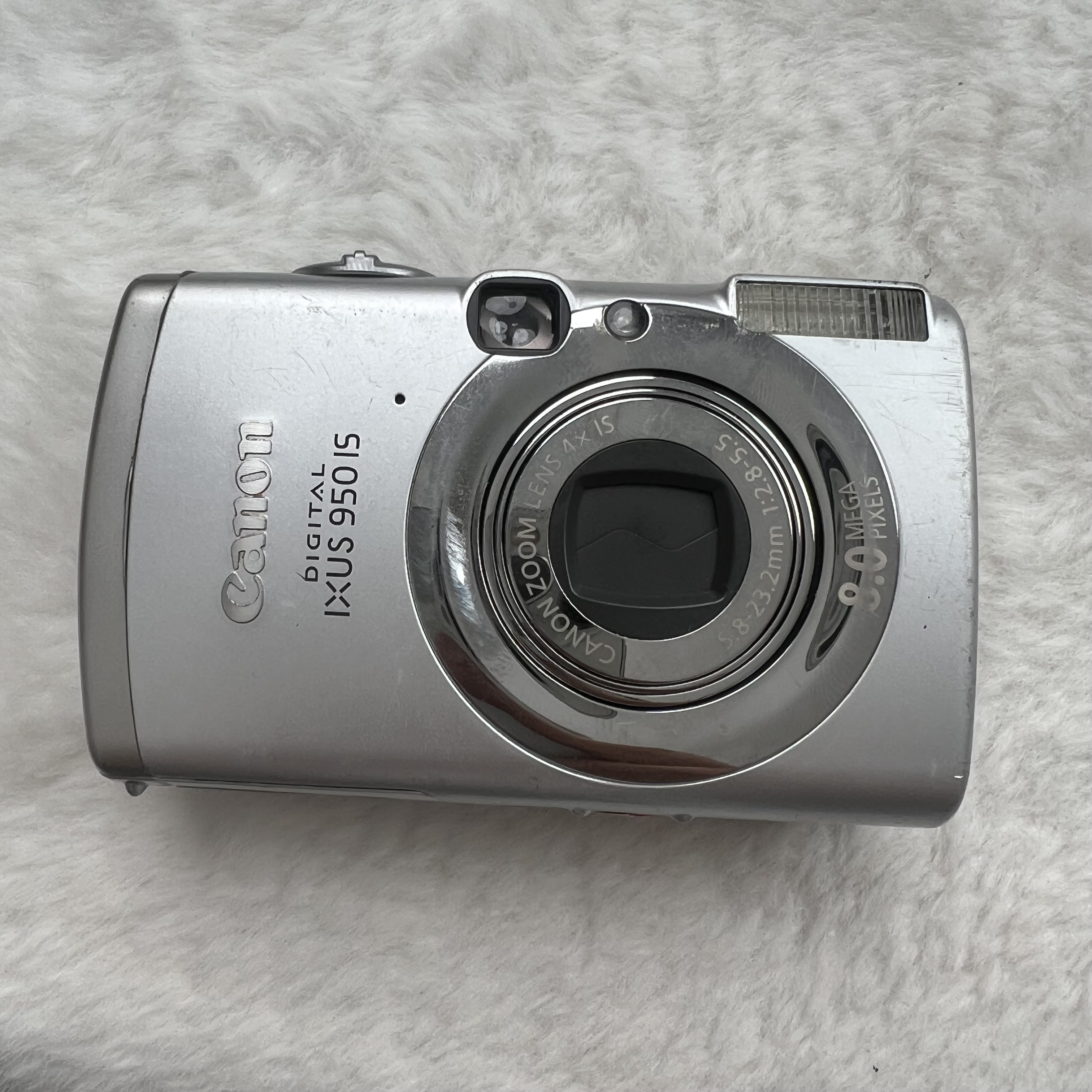 95新 Canon/佳能 ixus950银色800万像素4倍变焦