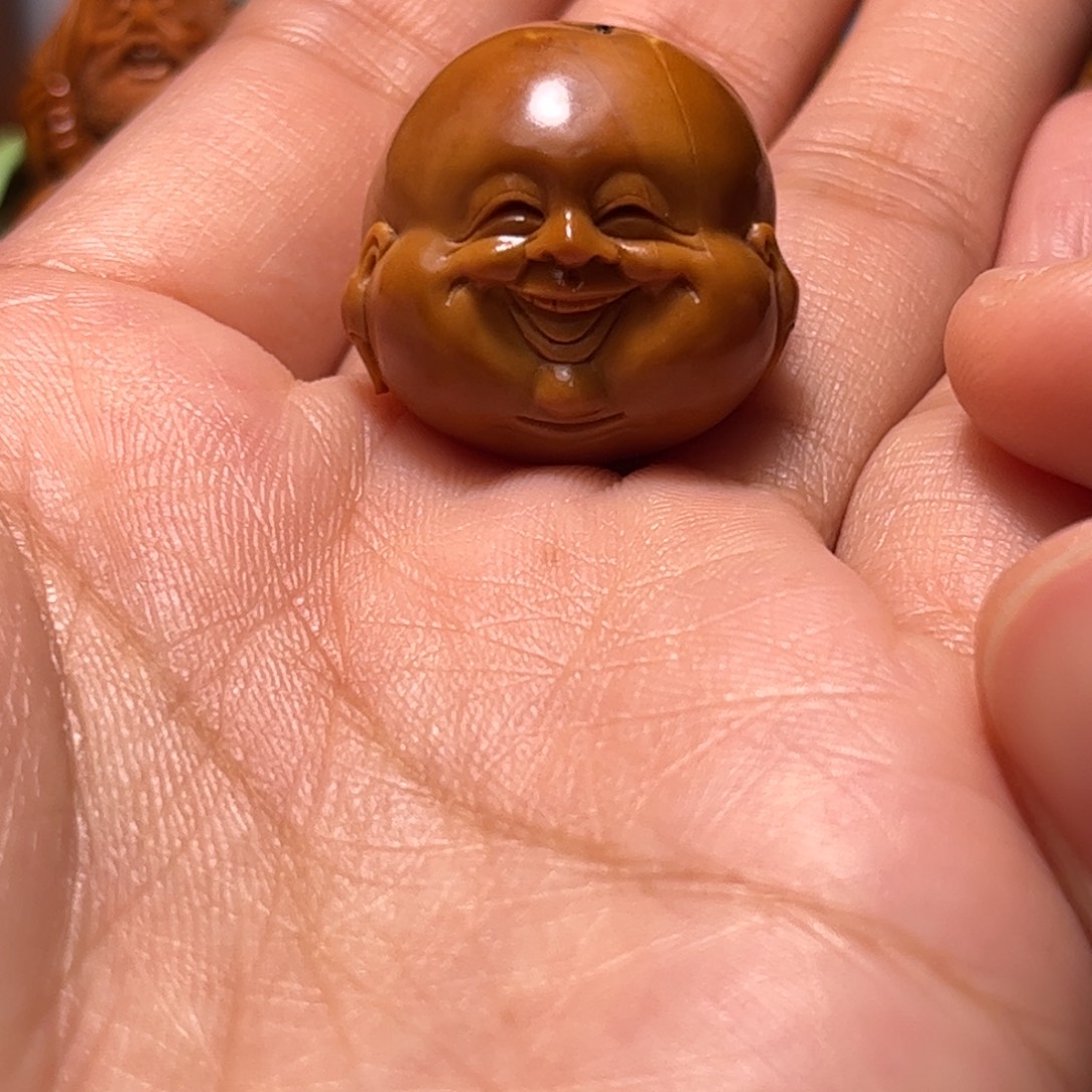 吊坠橄榄核铁核小佛头福利单颗